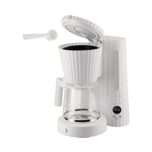 Alessi Plisse Koffiezetapparaat Wit