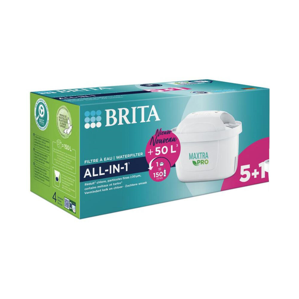 Brita Maxtra Pro All-In-1 Filterpatronen 6 stuks