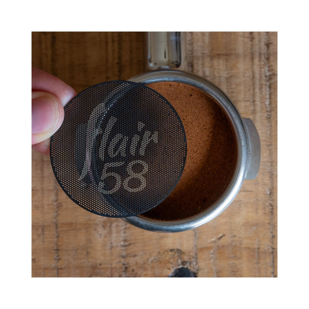 Flair Espressomaker 58 Puck Screen Etched