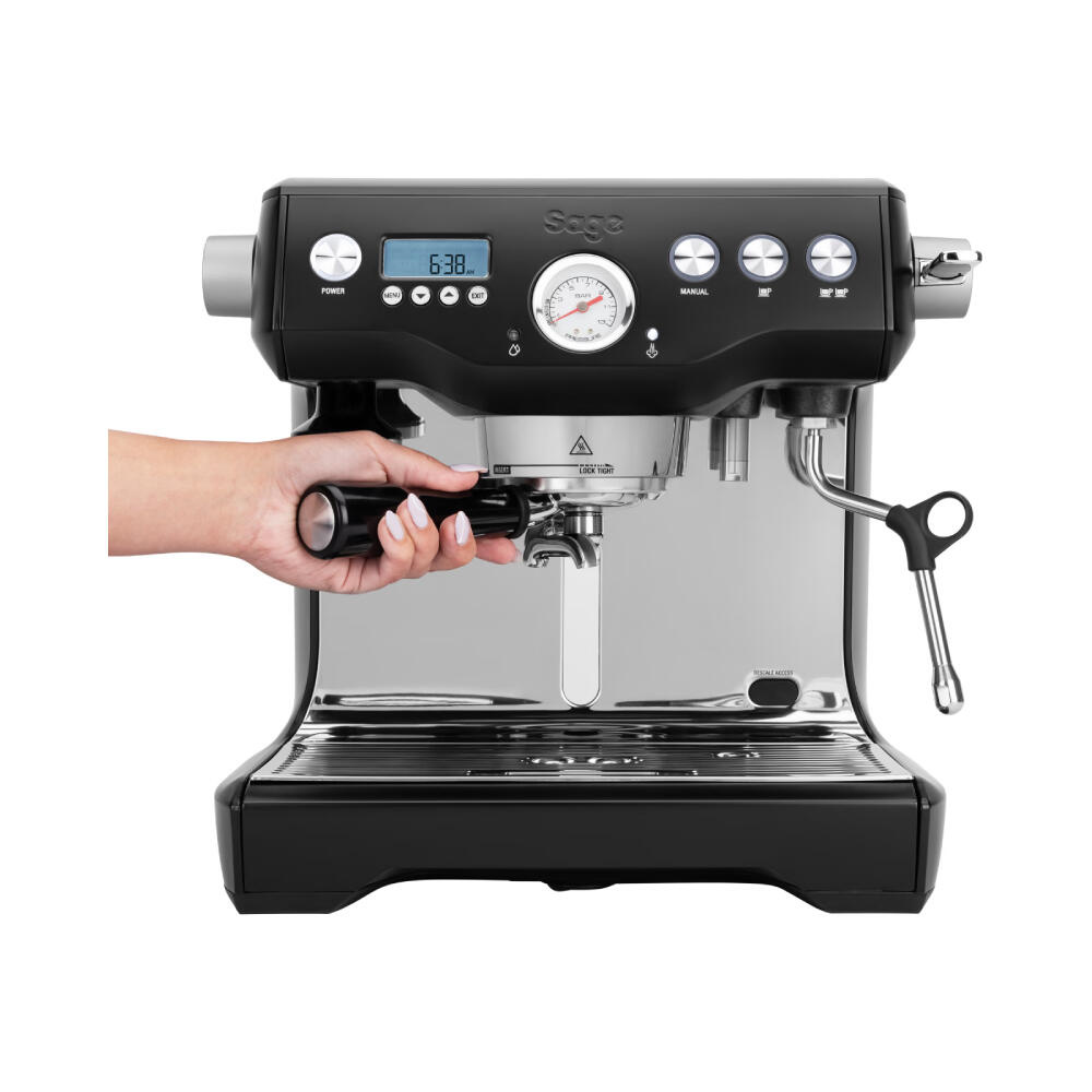 Sage Dual Boiler Black Truffle Espressomachine