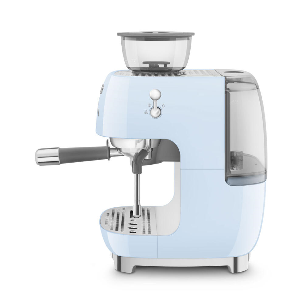 Smeg Halfautomatische Espressomachine Pastelblauw