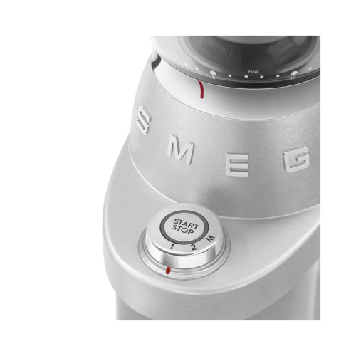 Smeg Koffiemolen Aluminium