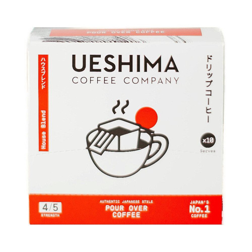 Ueshima Coffee Company House Blend Single Cup Pourover 10 stuks